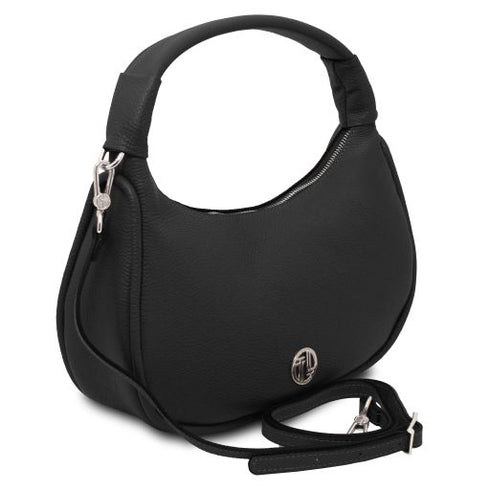 Michelle - Leather hobo bag